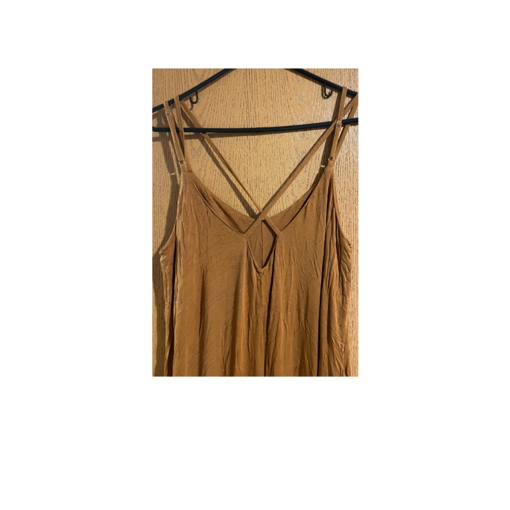 SALE🎈NWOT NEVER WORN MUSTARD ONE PIECE SUPER SOFT JUMPSUIT WITH POCKETS! - Picture 4 of 12